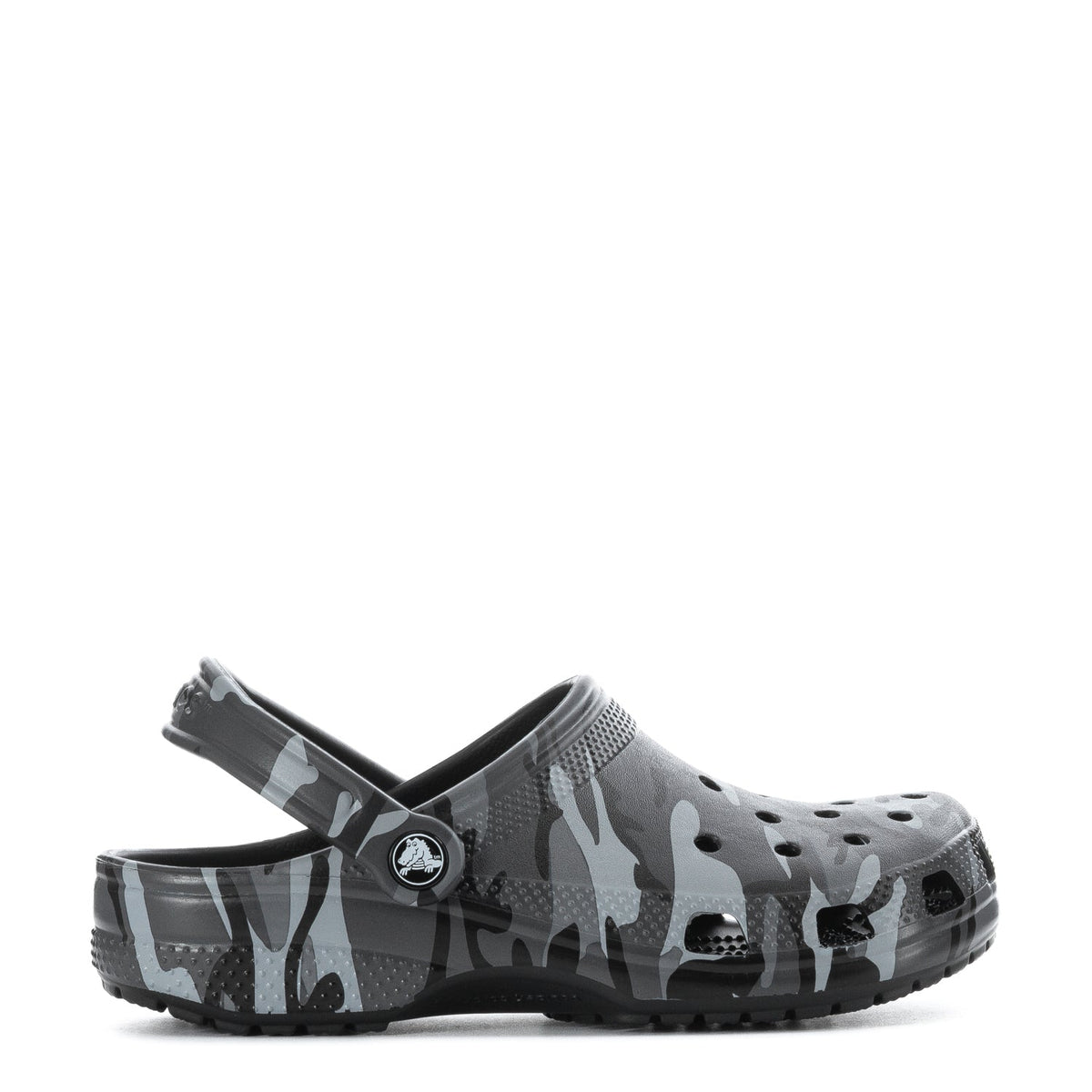 Crocs Youth Camo Classic Clog - Slate Grey
