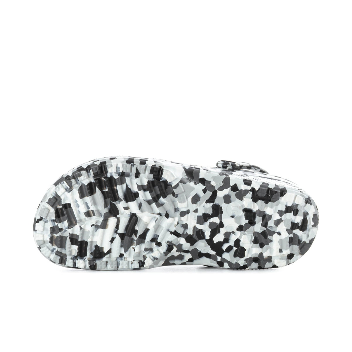Crocs Men's Confetti Classic Clog - Black / White