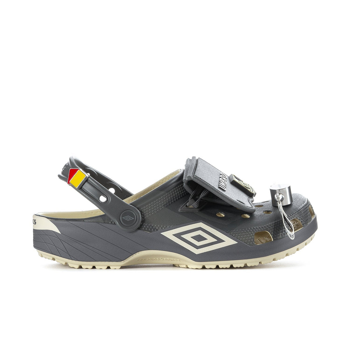 Crocs Men's Umbro Classic Clog - Bone / Slate Grey